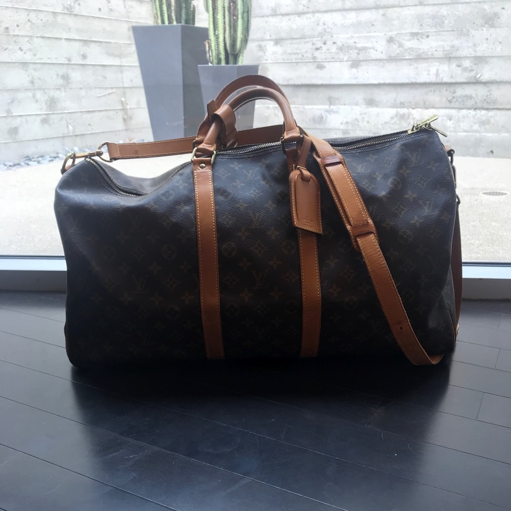 LOUIS VUITTON Keepall 55 bandouliere - Vintage!